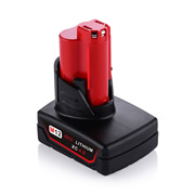 For Milwaukee 48-11-2420 M12 12V Lithium drill battery  4.0Ah