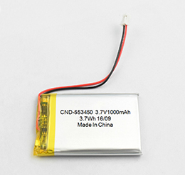 CND-553450P 3.7V 1000mAh